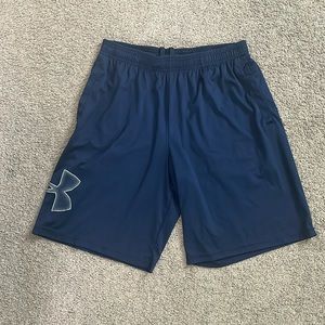 Navy under armor men’s medium shorts